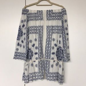 Off the shoulder summer dress